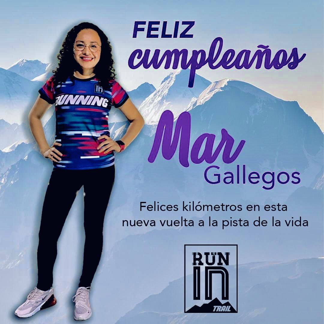 RunInOaxaca's tweet photo. 🎂 ¡Feliz cumpleaños Mar Gallegos! 🎂

Deseamos un día muy especial en compañía de familia y amigos; estamos seguros que hoy más que nunca la vida te sonríe al doble. 

Por siempre niestros mejores deseos 🫰🏻

#RunInOaxaca #ChicasRunIn #RunInTrail https://t.co/F3ivHra9bC