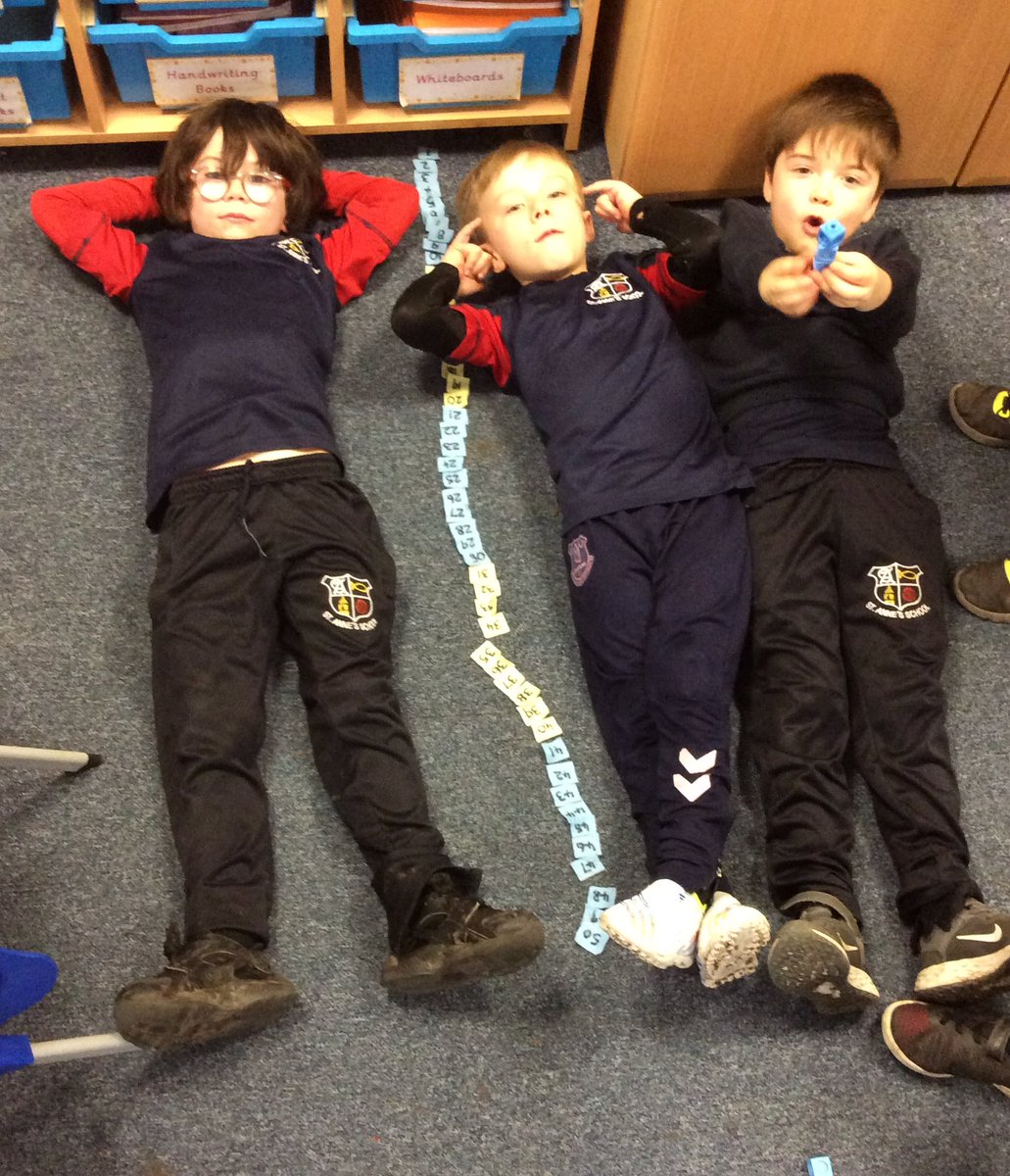 It’s tiring work ordering all of those numbers! #mathsplay #biggernumbers