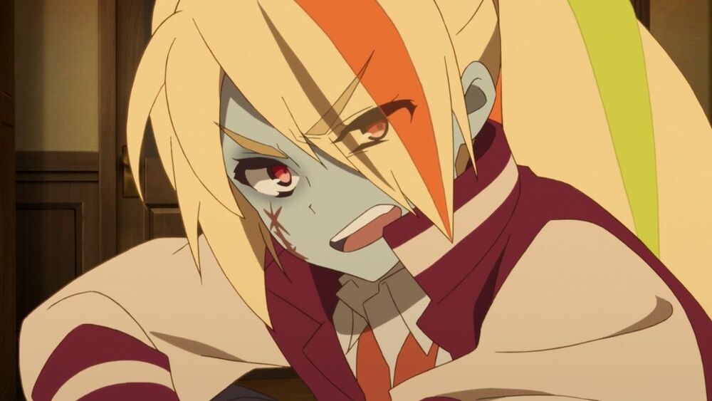 IPOSTZOMBIES's tweet photo. Today's zombie: Saki Nikaido from Zombieland Saga https://t.co/XBoT31nnnZ