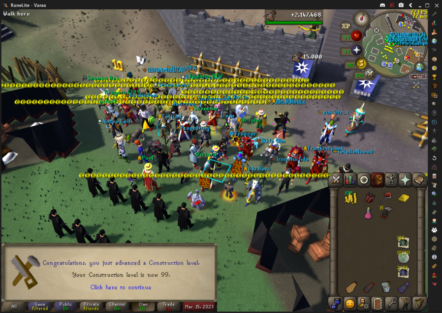 VaraaOSRS's tweet photo. Its done https://t.co/TX55dw1KFU