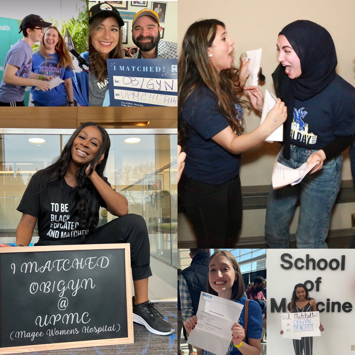 MageeOBGYNRes's tweet image. Match Day may have changed in recent years, but the reactions to being at Magee are all the same! Can’t wait to see who joins our family tomorrow! ❤️  #Match2023 #obgynmatch #obgyntwitter