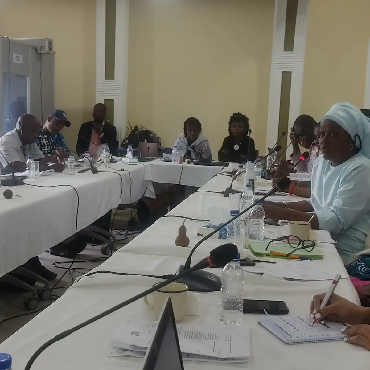 AfricanCJGroup's tweet photo. Happening Now, the  ACJC AGSM 2023: Day1 #Reflect #Rise #Resist. #APCC #ClimateJustice #Africa #CounterCOP #ClimateChange https://t.co/pDhSzSe7tB