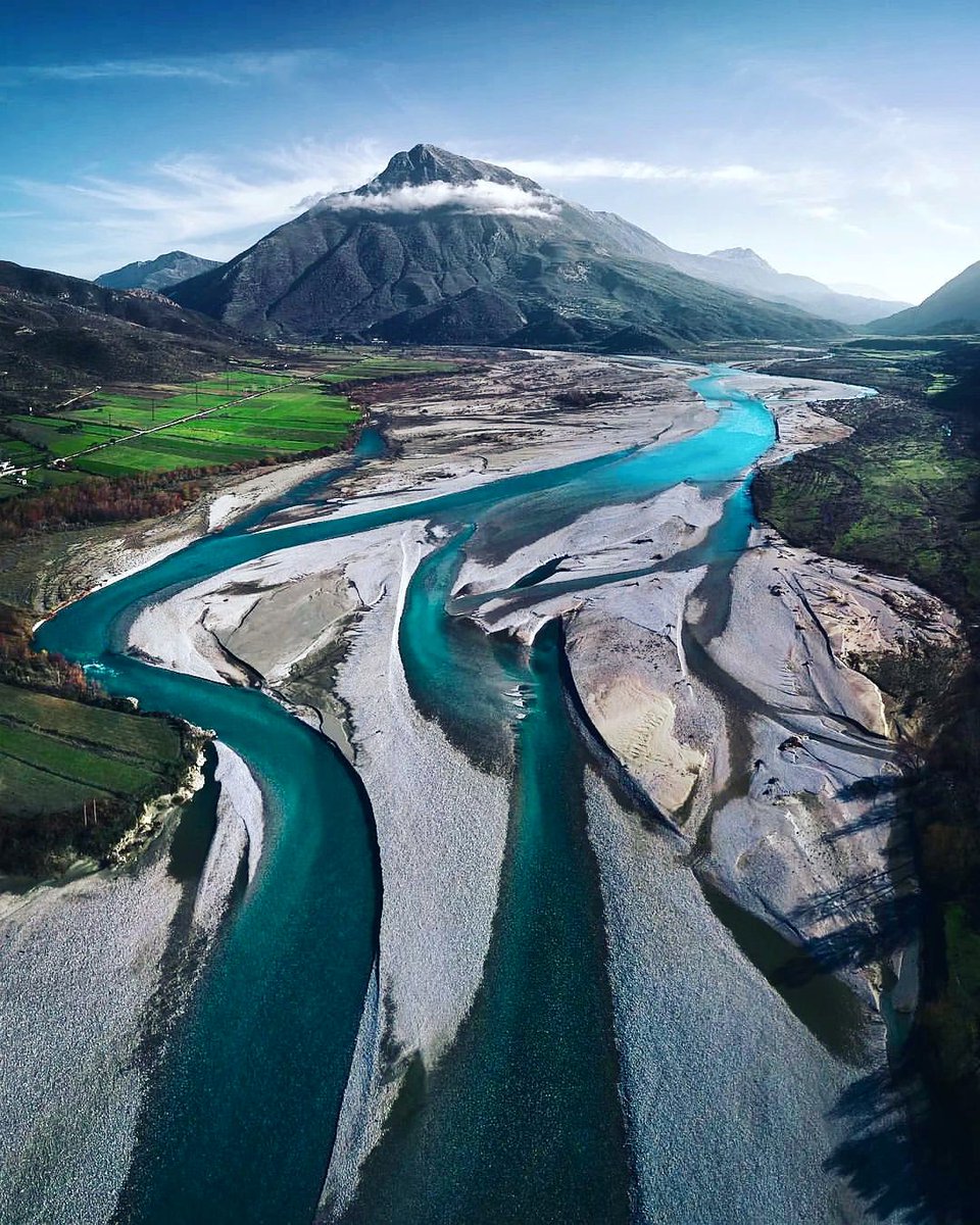 The last wild river in Europe is in Albania 🇦🇱 

#Vjosa