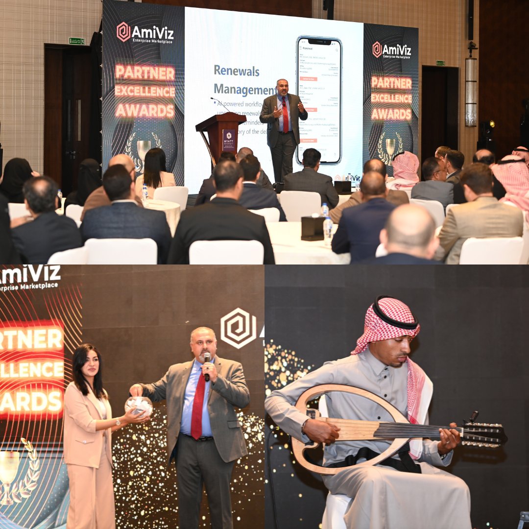 ami_viz's tweet photo. We held the last edition of our #PartnerExcellenceAwards in #Riyadh and we are proud to share that it was a full-house event, with an incredible turnout of our channel partners and vendors who made our event so fruitful! Thank you to our partners and vendors for their presence https://t.co/aHGMh6M5Nq
