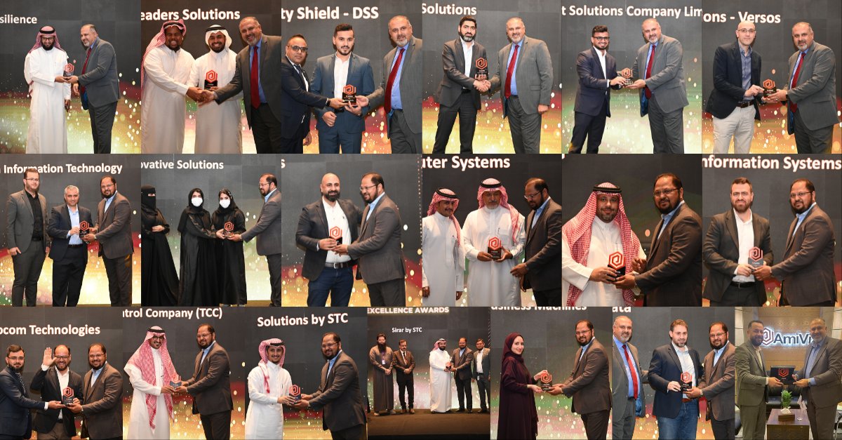 ami_viz's tweet photo. We held the last edition of our #PartnerExcellenceAwards in #Riyadh and we are proud to share that it was a full-house event, with an incredible turnout of our channel partners and vendors who made our event so fruitful! Thank you to our partners and vendors for their presence https://t.co/aHGMh6M5Nq