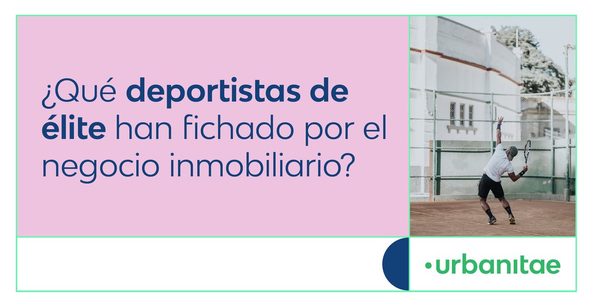 urbanitae's tweet photo. ¿Te interesa conocer qué deportistas de renombre 🤸♀️⛹️♀️⛹️♂️🤾♀️🤾♂️ han apostado por invertir en #inmobiliario? 🏘️ ¡A ver si lo adivinas! Te contamos más en el #blogurbanitae!➡️https://t.co/pk2k7kyaD3 https://t.co/iWL9ahJLj6