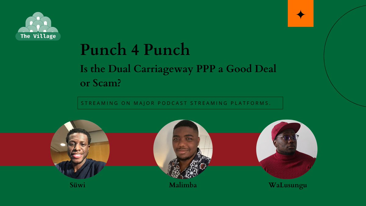 TheVillageZM's tweet photo. ICYMI: Join our conversation on the Lusaka-Ndola Dual Carriageway PPP. Is it a good deal or a scam?

https://t.co/BQ9bnfJ571 https://t.co/dJDM4o55z3