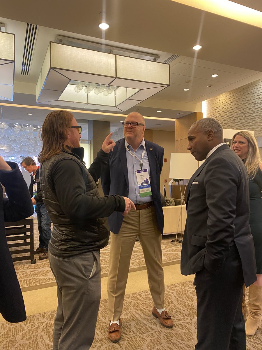 MDTechCouncil's tweet photo. Maryland Tech Council Chairman, Todd Marks @mindgrub networking with @MDBiz Secretary Kevin Anderson at #MTCDigiSummit https://t.co/lIwMNgdEIG