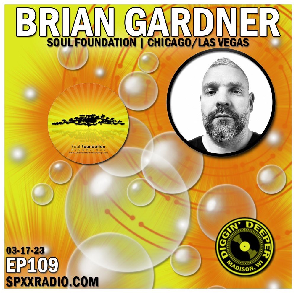 All new episode of Diggin’ Deeper with @housejack @DJBrianGardner coming at you Friday 3-17-2023 on @spxxradio 7PM CST 5pm PST #housemusic #diggindeeper #briangardner #lasvegas #chicago #soulfoundationrecordings #housemusicallnightlong  #madison #undergroundhouse #mixshow