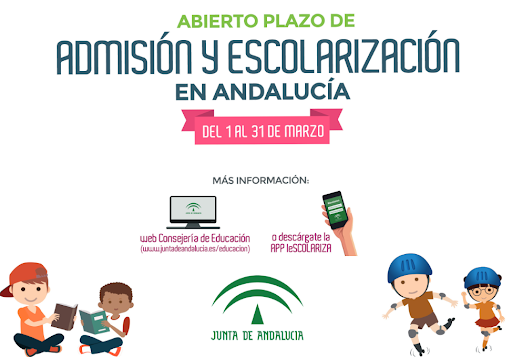 En SJ #Aznalfarache unos 250 niños y niñas se incorporarán al sistema educativo, según las previsiones. ES NECESARIO SOLICITAR LA PLAZA ANTES DEL 31 DE MARZO a través de la Sede Electrónica de <a href="/EducaAnd/">Consejería Desarrollo Educativo y FP</a> o en el mismo colegio llevando DNI y Libro de familia. #escolarizacion