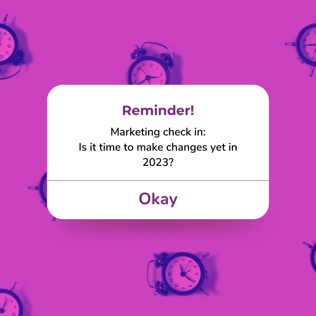 Reviewing your marketing strategy regularly will ensure you get ahead of any changes. <a href="/candacehuntly/">Candace Huntly</a> put together a few things you should review before Q2.

Check out our latest blog: bit.ly/3yHdcAH

#MarketingStrategy #MarketingTips
