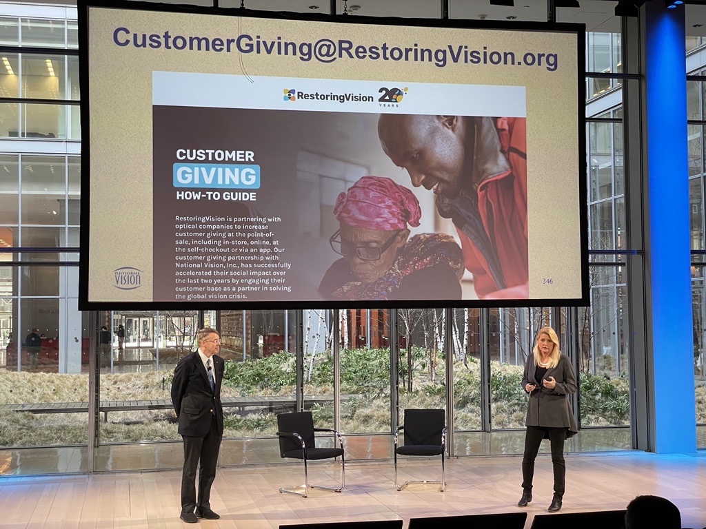 RestoringVision's tweet photo. RestoringVision is partnering with companies and brands to increase customer giving at the point-of-sale, unveiling its new Customer Giving How-To-Guide at Wednesday’s @VisionMonday #VMSummit: Insight, Unseen. Stay tuned: it will be released to the public tomorrow morning! https://t.co/AiI4chtXoM