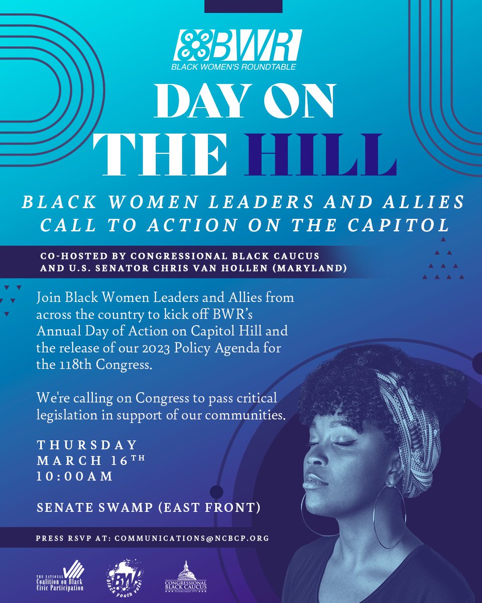 We’re kicking off day 2 of the Women of Power National Summit with Hill Day! Watch live today at 10am on the NCBCP Facebook and #RolandMartinUnfiltered! #BWRSummit23