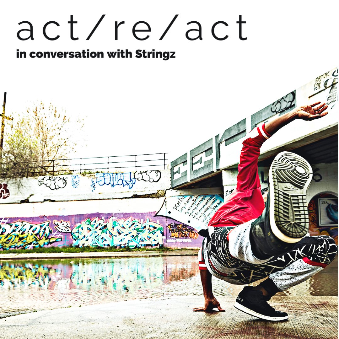 DBurkholder's tweet photo. Check out the newest episode of act/re/act - a conversation with Stringz, a #Jit &amp; #HipHop dancer from #Detroit - we talk about #dancing + #cyphers + #improvisation + #livingthedancerslife - Available on most podcast apps and YouTube. https://t.co/sZKrua3aQr