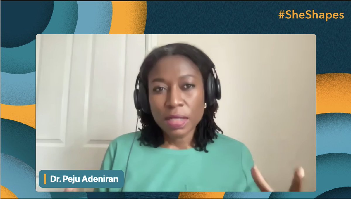 Women's perception of leadership different from how the systems they work view leadership. A mismatch as a driver. We must begin w/ internalizing self-worth, what will happen when internalization & power are allowed to shift the system? @PejuDr #SheShapes @womeninGH #Nigeria