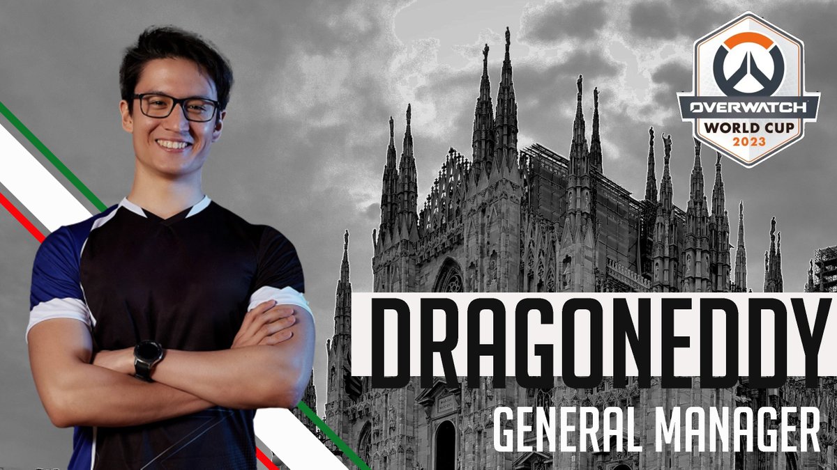 🇮🇹 General Manager💼
<a href="/DragonEddyOW/">DragonEddy</a>

🎖️x2 volte TANK della Nazionale Italiana
🖋️Main: Zarya, D.Va &amp; Sigma
🏆 Italiano più titolato su Overwatch a livello Internazionale. Ex Pro Player per <a href="/BostonUprising/">Boston Uprising</a> Academy e Samsung <a href="/MorningStarsET/">Morning Stars</a>