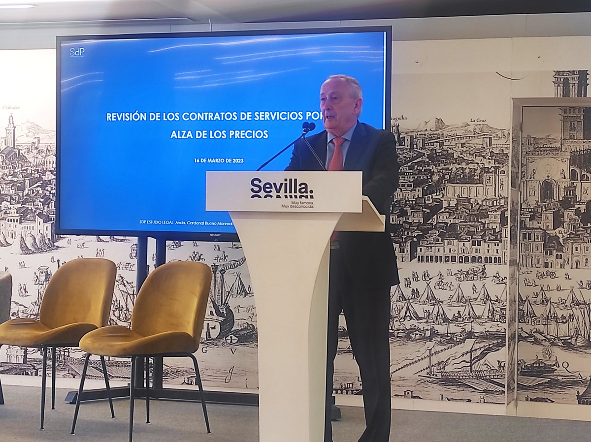 ASA_Andalucia's tweet photo. Hoy en la jornada CIUDAD Y SERVICIOS que celebra la Escuela Internacional de Servicios Públicos en #Sevilla presentamos la ponencia sobre Revisión de los contratos de servicios públicos por el alza de precios impartida por el Catedrático de Derecho Administrativo Juan A. Carrillo https://t.co/y7oIWl5rVL