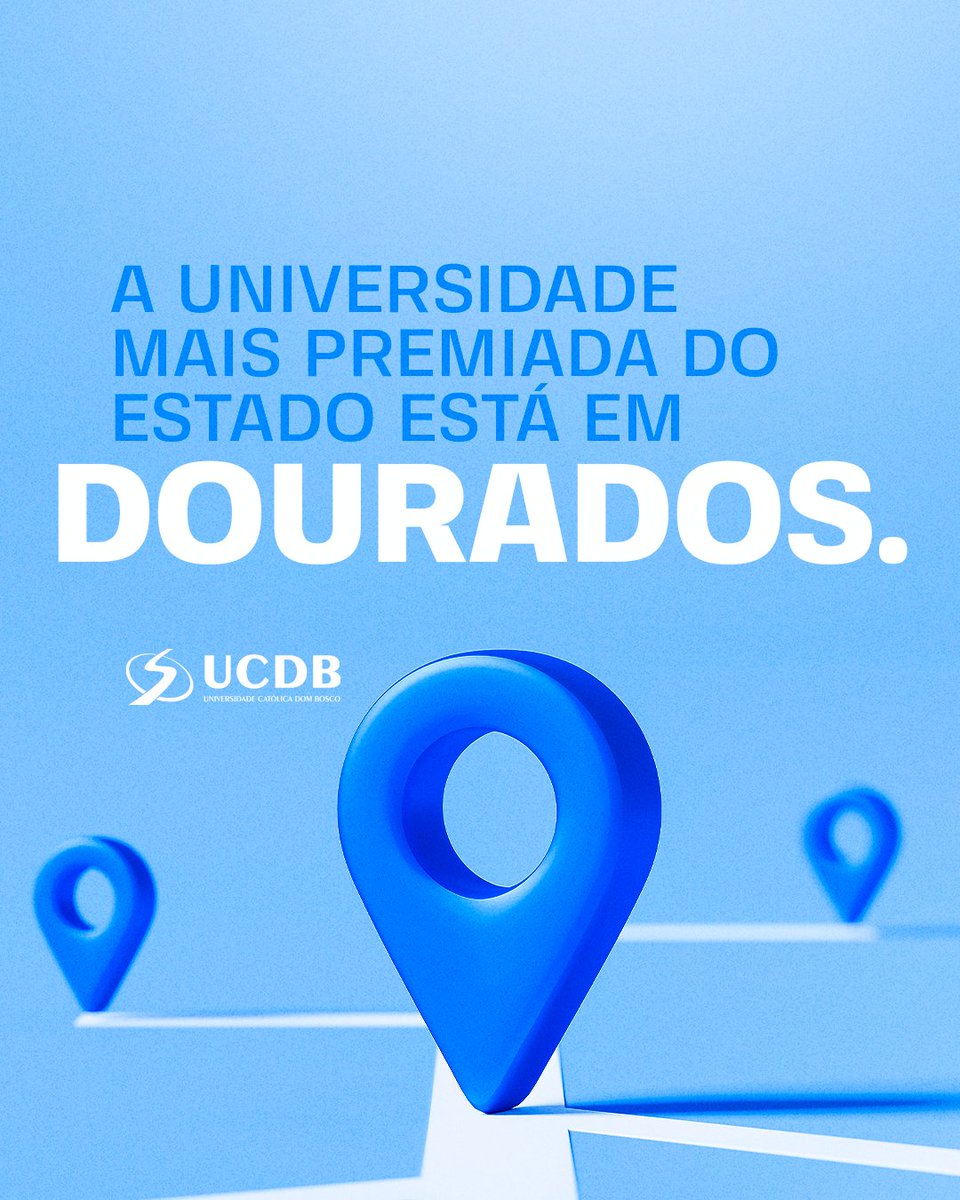 UCDBoficial's tweet photo. ALÔ, DOURADOS! 📢

Nosso polo está localizado na Av. Pres. Vargas, nº 3.000, no bairro Jardim Europa. 📍

A mesma qualidade de ensino de sempre, só que agora ainda mais pertinho de você! 💙❤️

#ucdb #serucdb #ucdbead #douradosms #ensinoadistancia #graduação https://t.co/hvxlPMIAQA