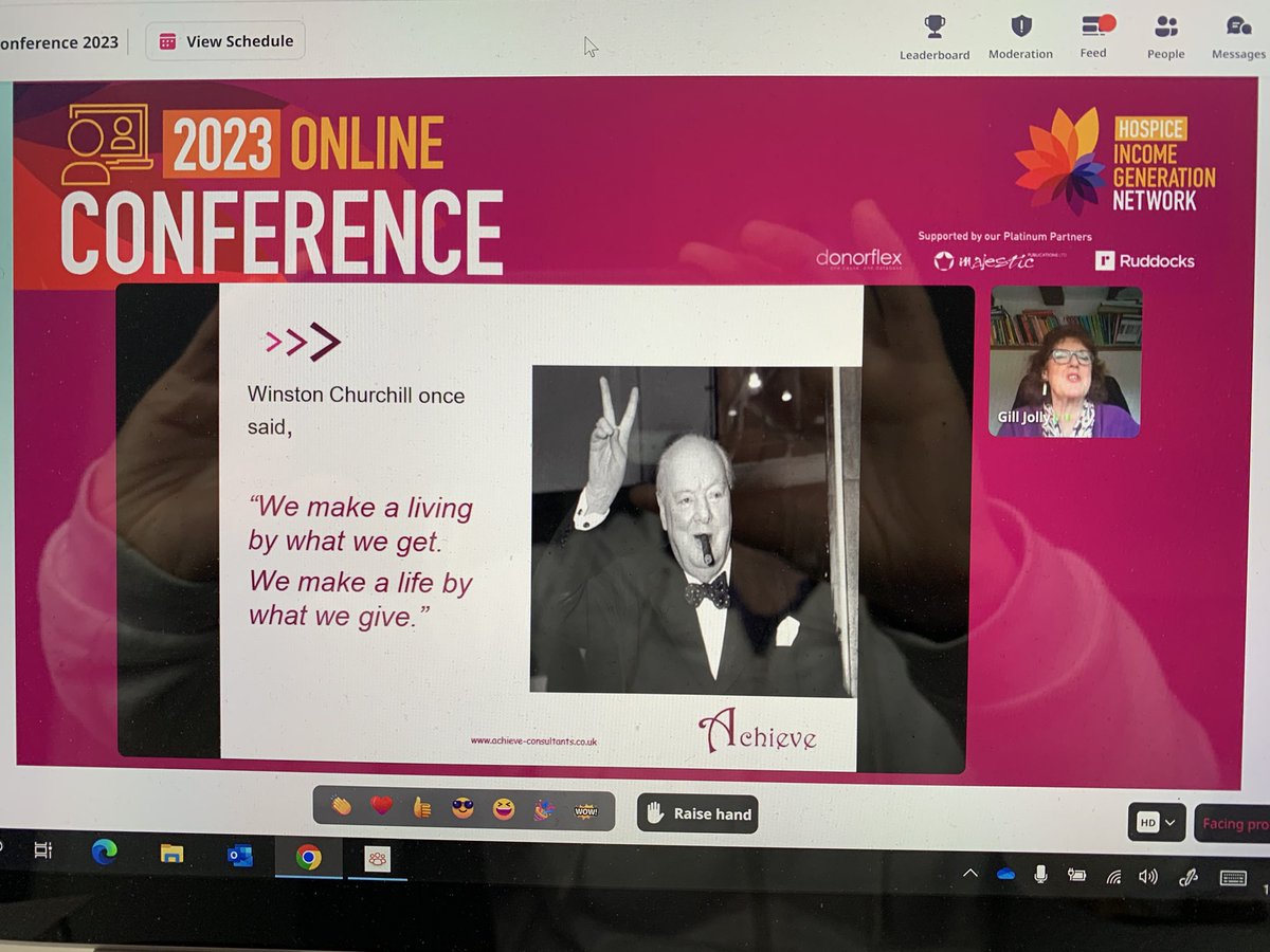 Loving this from <a href="/jollygilljolly/">Gill Jolly</a> at #hignconf23  #gratitudegiving