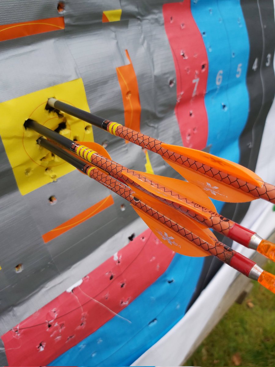 Good practice for the new season, with the help of Vanetec fletchings.