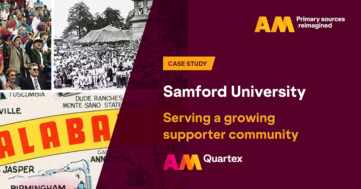 The <a href="/SamfordULibrary/">Samford Library</a> team tasked Quartex’s Customer Experience team to design and build its new digital archive. In our latest case study, learn how the teams worked together towards a successful launch and what the library loves most about its new site.
okt.to/XKT8B9