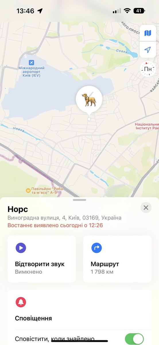 В Києві, в районі аеропорту Жуляни, загубився мій Норс. На ньому висить ошийник з аіртегом, але не відбиває позицію.

Зробіть будь-ласка репост. Допоможіть знайти🙏🏻

якщо що пишіть дружині +380686008879