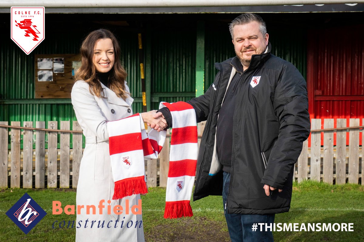 Colne_FC's tweet photo. Colne Football Club are proud to announce that they have partnered with North West based contractors, developers and investors @BarnfieldCLtd
Full details can be found on our website & FB page โฝ๏ธ
#BetterTogether #OneClubOneCommunityOneColneFC #ThisMeansMore #RedArmy https://t.co/e4jm6peio0