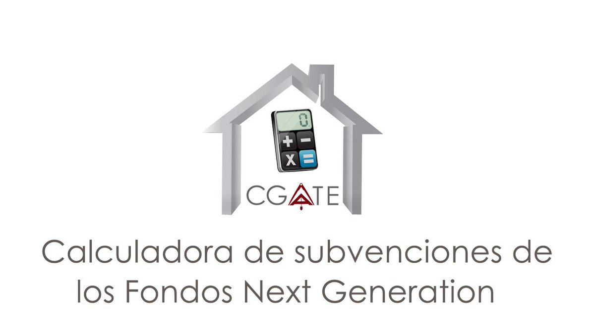 🏠🔢Ya disponible la Calculadora de subvenciones de los fondos #NextGeneration,  mediante la cual se pueden calcular los costes energéticos de los edificios y las ayudas correspondientes según el RD 853/2021.
cgate-coaat.com/Calculadoralug…
#conectAT