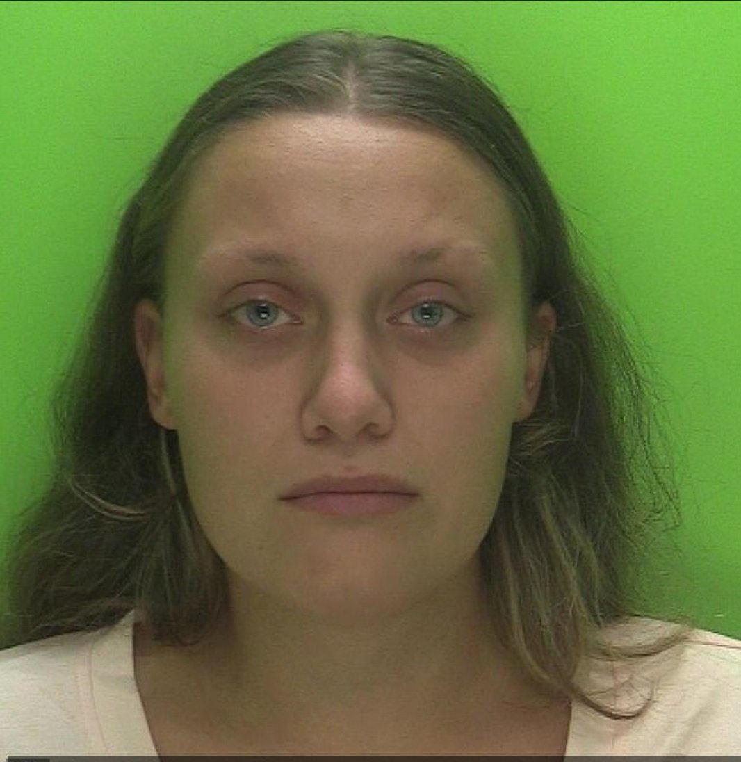 CrimeLdn's tweet photo. Leila Borrington, who filmed her three-year-old stepson Harvey Borrington as he lay dying from a brain injury, has been jailed for 15 years at Nottingham Crown Court for manslaughter, assault and causing grievous bodily harm. https://t.co/w3szbzn2cI