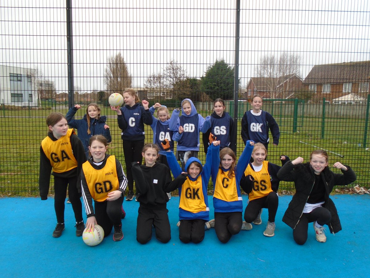 Well done to the year 5 and 6 girls who took part in the FAB Area netball tournament! Great effort was on show by all that took part.