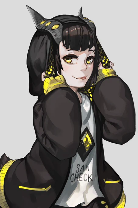 :P 