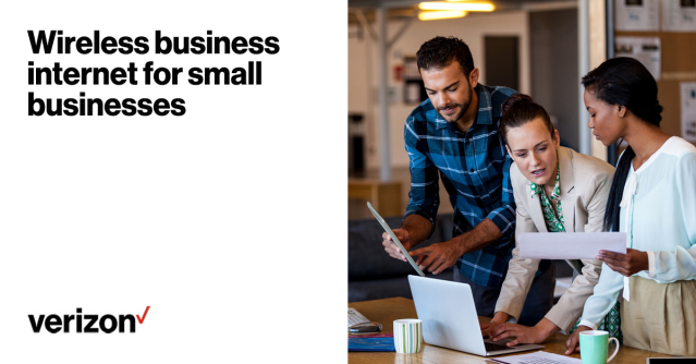 mktgmgrAP's tweet photo. Learn how wireless business internet could benefit your small business. #SMB #WirelessInternet #VTeam https://t.co/kOT5LnWs87 https://t.co/7KlezeANpN