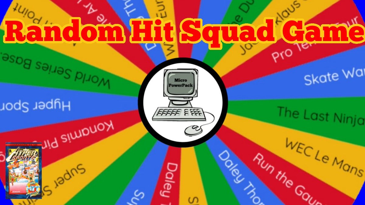 MicroPowerPack's tweet photo. Join me as I let the wheel decide which Commodore 64 Hit Squad Game I'm gonna play.
https://t.co/5S5azndtkE
#Commodore64 #TheHitSquad #RETROGAMING #gaming #Microcomputers #YouTuber #FirstEverVideo https://t.co/VfXxQTteCA