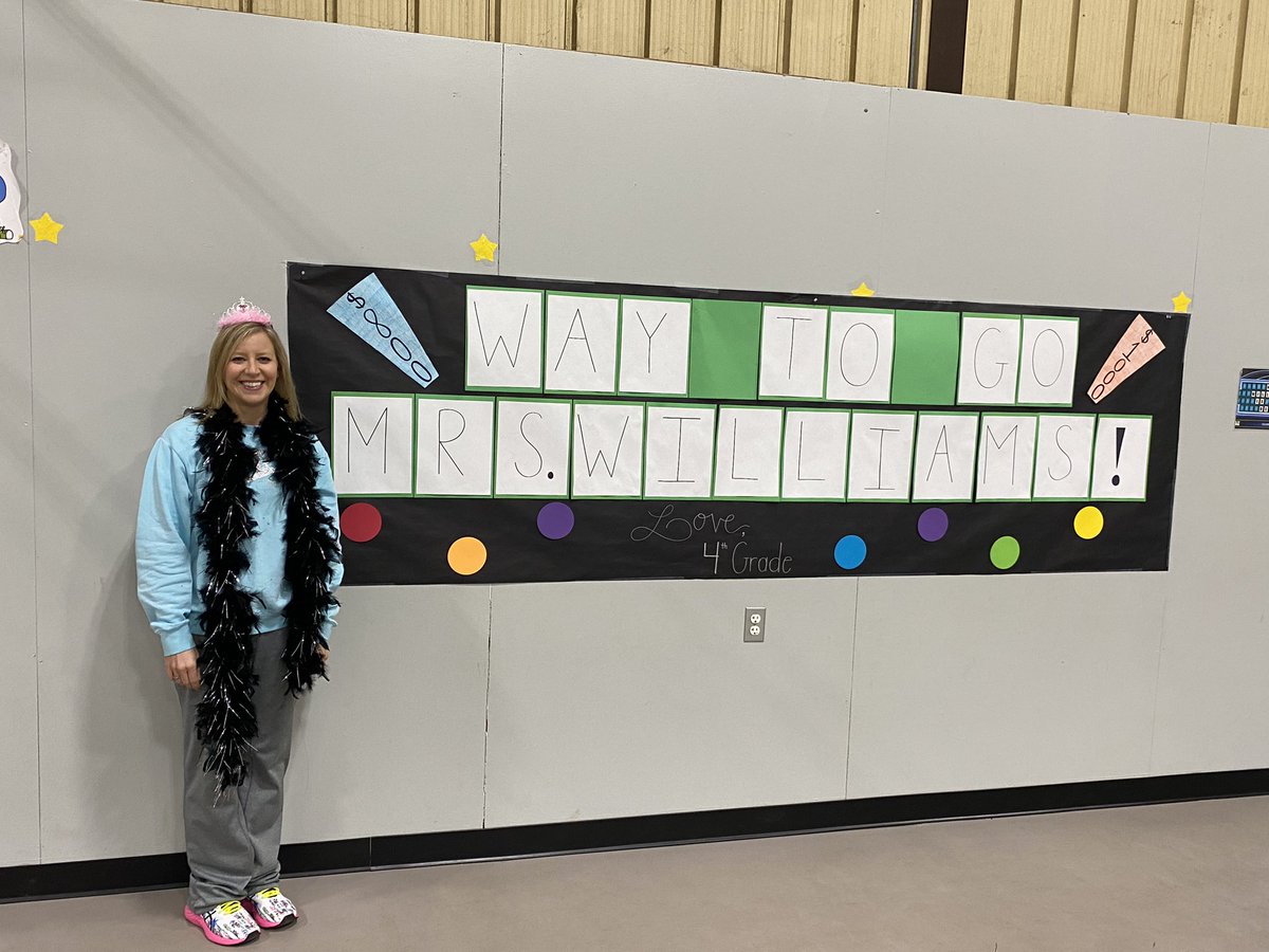 Baggett0308's tweet photo. Our very own star, Mrs. Williams! Mrs. Williams will be on Wheel of Fortune tonight at 6:30. @hollypondk8 @CCBOEAL https://t.co/mrtzydl7Ch
