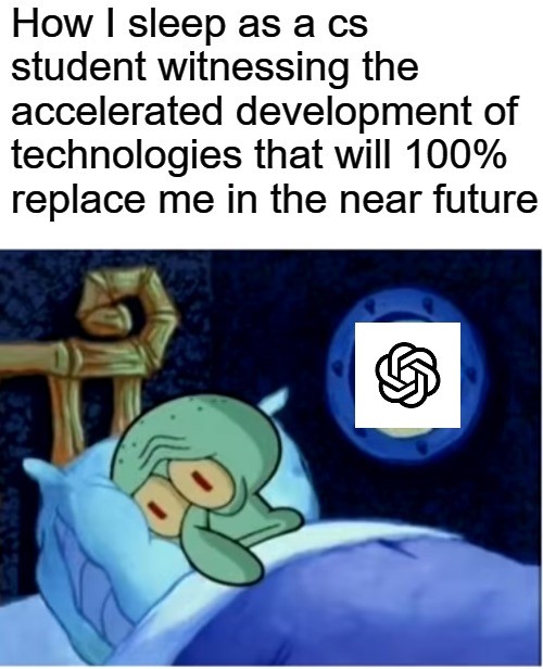 PR0GRAMMERHUM0R's tweet photo. Truly the best time to be a cs student https://t.co/lZOFRcqB5O https://t.co/2WdnZgEcGJ