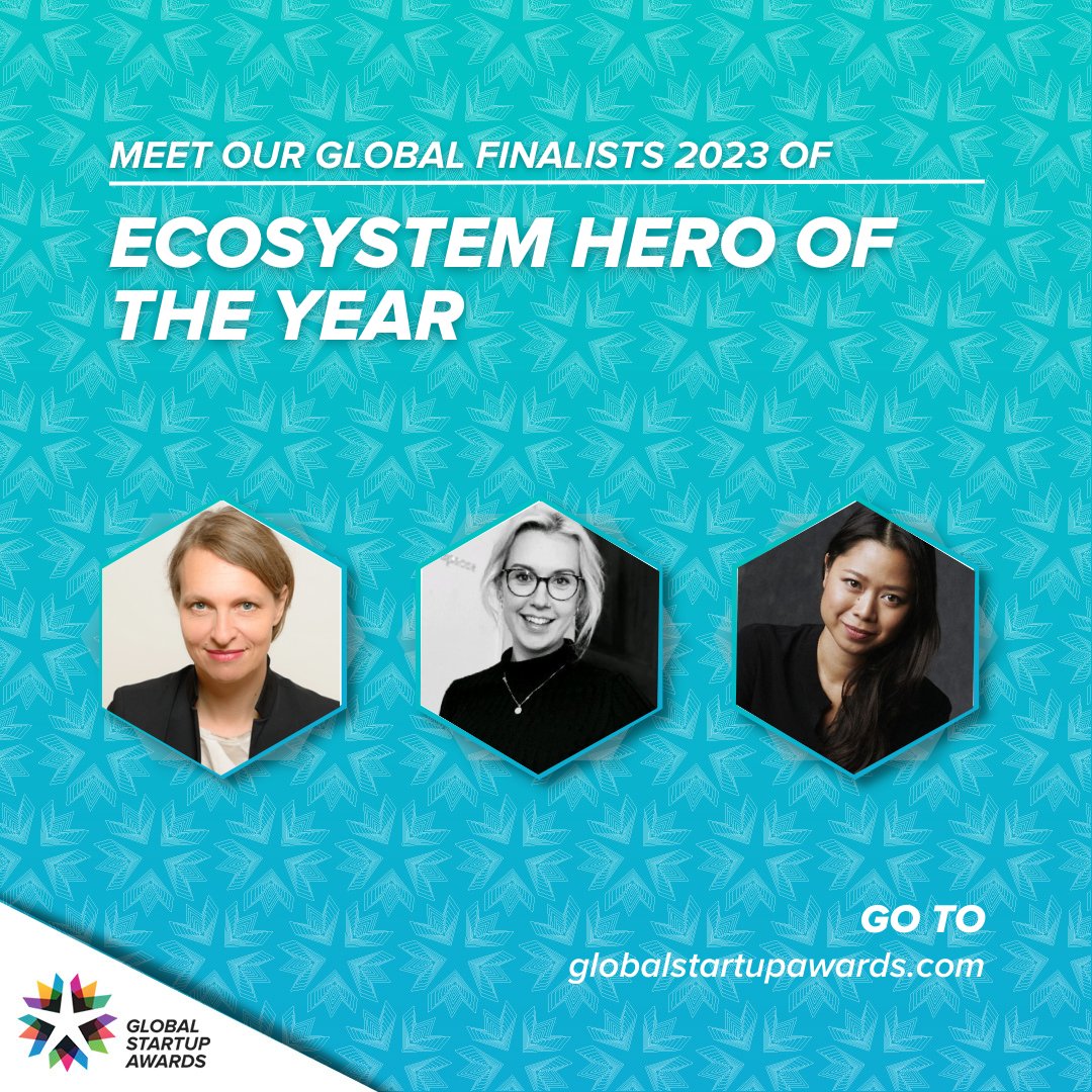 Here are the Global finalist 2023 of Ecosystem Hero of the year! Good luck to all 🍀 GLOBAL GRAND FINALE - 29th of March 2023 - Copenhagen, Denmark Get your ticket now on the GSA website! 📩