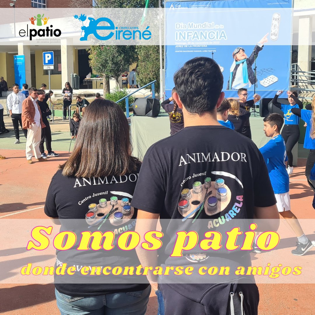 fed_ElPatio's tweet photo. El motor que mueve nuestro proyecto son nuestros #voluntarios. ¡Jóvenes al servicio de los jóvenes! Gracias por vuestro tiempo, generosidad y entrega.

¡Nos vemos el sábado! #encuentroooccjj #jovenesalserviciodelosjovenes #voluntariado 

@SalesianosEs @SalesianasEs @CJ_Eirene https://t.co/ep3BBBN5IY