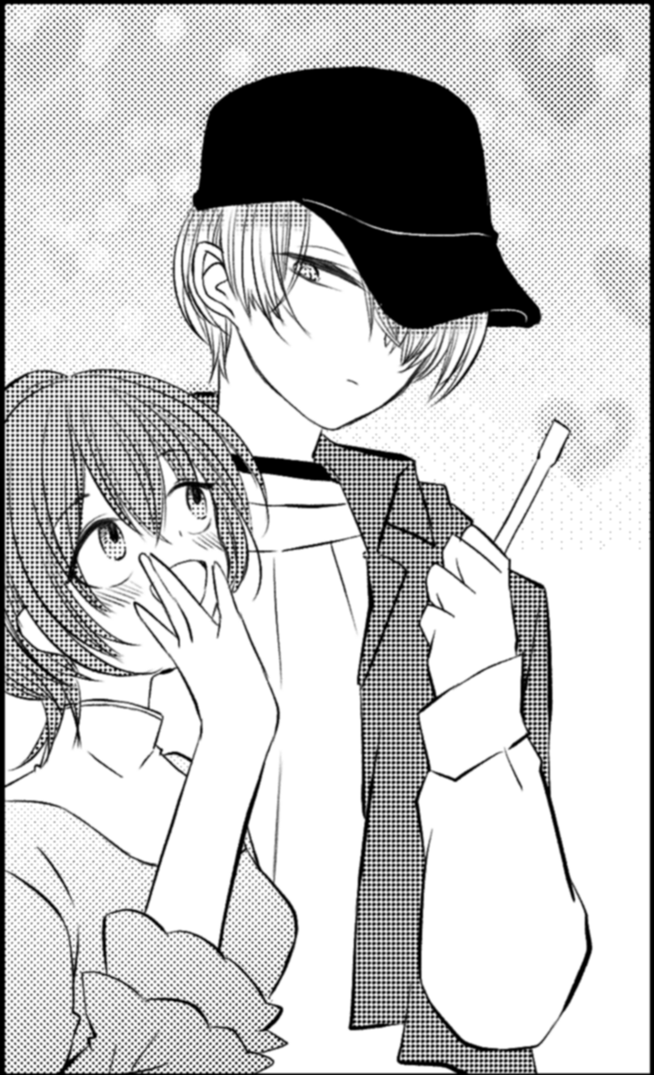 こそっといちゃつく 