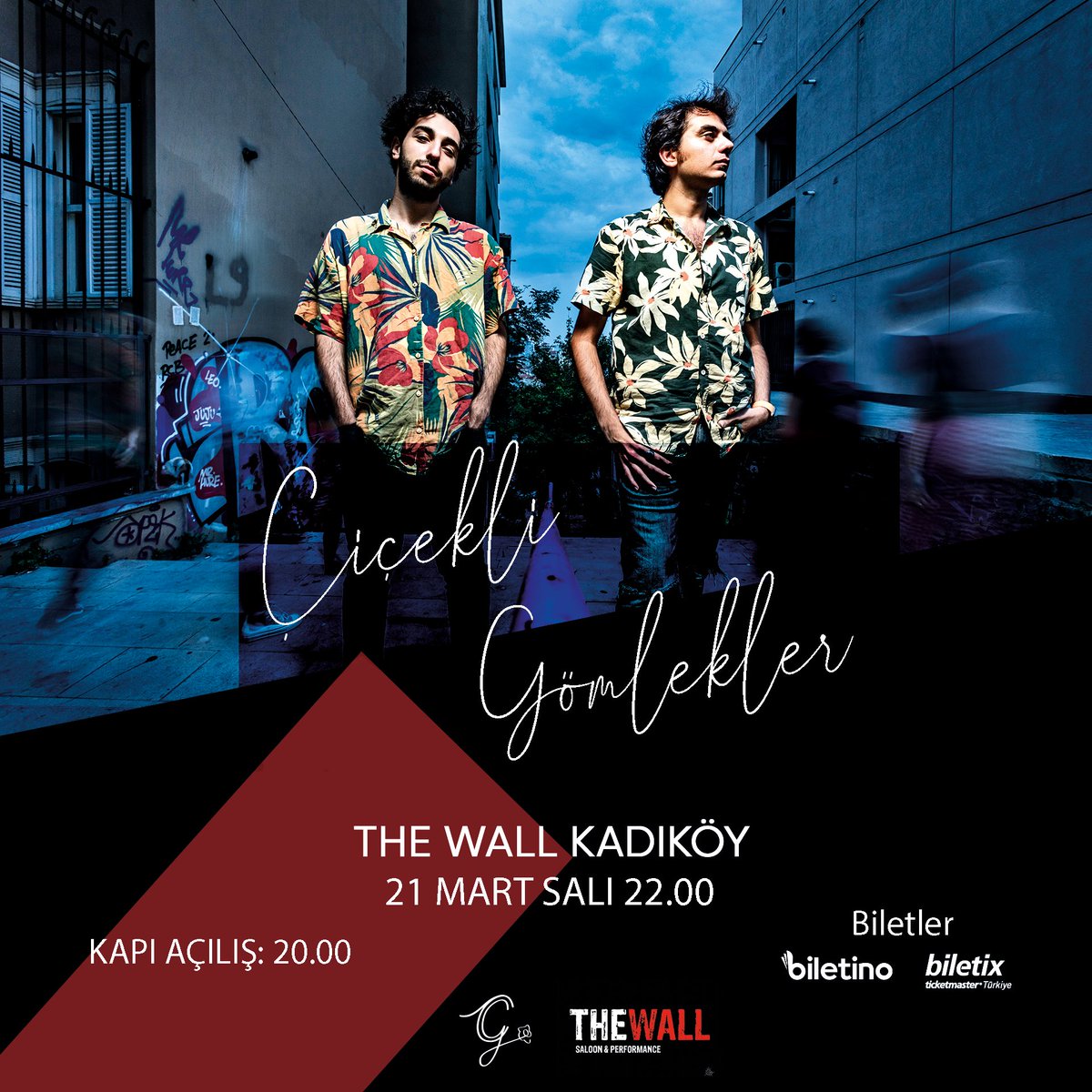 Sevgili gömlekliler !! 

Kadıköy’e hepinizi bekleriz 🫶

#kadıköy #konser #çiçekligömlekler #afiş