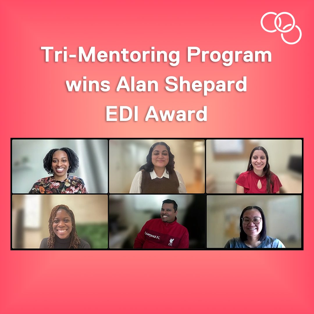 trimentoring's tweet image. We’re excited to share that the Tri-Mentoring Program has won the 2023 Alan Shepard EDI Award! 🎉 Thank you to our incredible current and former staff members for their dedication to furthering EDI in our community. 
 
Read more ➡️ ow.ly/wm5T50Njvas