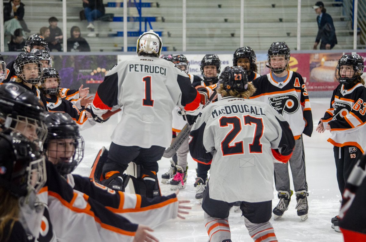 LittleFlyersHky's tweet image. FLY WITH US 🟠⚫️

#FlyeredUp