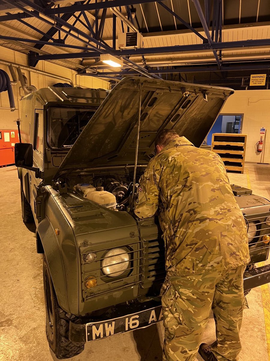 Equipment Care. Not the most glamorous activity that we do, but absolutely critical to the delivery of our output. 

Last night E Sqn were reacquainting themselves with just that, before getting out for some mobile navigation. 

#LtCav #BritishArmy #training #Thursday