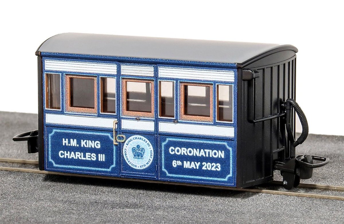 Kernow Model Rail Centre on Twitter "Peco OO9 King Charles III Coronation 2023 Wagon now