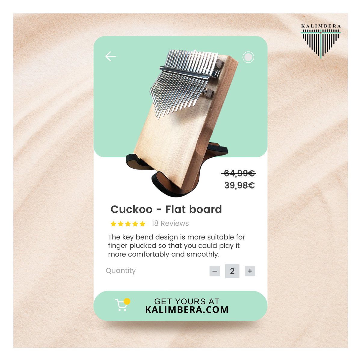 kalimbera's tweet photo. Cuckoo Kalimba- a heart or a pass? 🤔😊

#Kalimbera #KalimbaForum #musicalinstrument #musical #musicians #musicbox #kalimba #musiclife #musicislife #talentedmusicians #kalimbainstrument #gift #giftbox #goodmusic #musiclover #perfectgift #personalizedgift #customizedgift https://t.co/Sda91rqRkL