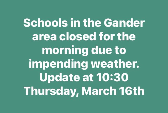 Gander Academy tweet media