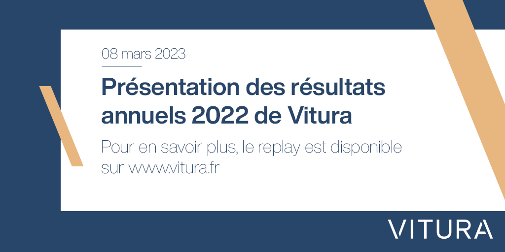 \\ #RésultatsAnnuels \\
Le 8 mars dernier s’est tenue la présentation des résultats annuels de Vitura. Pour voir ou revoir les dernières annonces de la foncière, consultez le replay ➡️ bit.ly/3JAJpij

#WeAreVitura #Workplaces #RealEstate