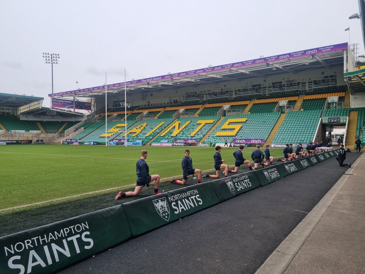 NSB Sport (@nsbsport) on Twitter photo Rugby U15 <a href="/SchoolsCup/">Continental Tyres Schools Cup</a> Final
Boys focused & ready to run out at <a href="/Twickenhamstad/">AllianzStadium</a>
Final Captain's run last night at <a href="/FranklinsGdns/">cinch Stadium at Franklin's Gardens</a> <a href="/SaintsRugby/">Northampton Saints 😇</a>
Great to have the N'ton behind us
<a href="/ChronandEcho/">Northampton Chron</a> <a href="/SaintsComm/">Northampton Saints Community</a> <a href="/SaintsRugbyAcad/">Saints Rugby Academy</a> <a href="/ONRFCMandJ/">ONRFC M&J</a> <a href="/NOSRFC/">Northampton Old Scouts RFC</a> <a href="/CasualsRFC/">Northampton Casuals</a> <a href="/OfficialKRFC/">Kettering RFC</a> <a href="/Lbrfc/">Long Buckby RFC</a> Rugby U15 <a href="/SchoolsCup/">Continental Tyres Schools Cup</a> Final
Boys focused & ready to run out at <a href="/Twickenhamstad/">AllianzStadium</a>
Final Captain's run last night at <a href="/FranklinsGdns/">cinch Stadium at Franklin's Gardens</a> <a href="/SaintsRugby/">Northampton Saints 😇</a>
Great to have the N'ton behind us
<a href="/ChronandEcho/">Northampton Chron</a> <a href="/SaintsComm/">Northampton Saints Community</a> <a href="/SaintsRugbyAcad/">Saints Rugby Academy</a> <a href="/ONRFCMandJ/">ONRFC M&J</a> <a href="/NOSRFC/">Northampton Old Scouts RFC</a> <a href="/CasualsRFC/">Northampton Casuals</a> <a href="/OfficialKRFC/">Kettering RFC</a> <a href="/Lbrfc/">Long Buckby RFC</a>