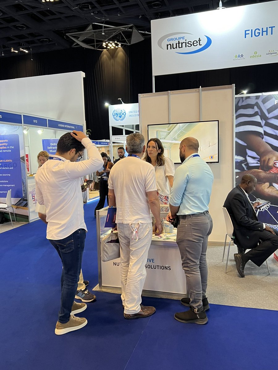 PlumpyField's tweet photo. 🙌🏼 Many thanks to all visitors coming meeting us 
Hope we see you again.
👉🏼 Further details, please reach us
@EdesiaNutrition @HilinaFood @Samilindustrial @Nutriset_Fr #TanjakaFood @nutrivitaindia @InnoFaso @STA_Niger @mfkhaiti #NutriK #NutriGuinee https://t.co/2v66x0i7r0