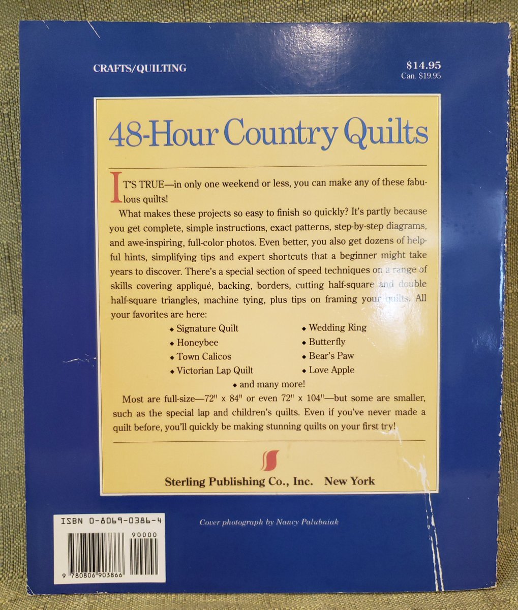 quilts_more's tweet photo. Vintage 48-Hour Country Quilts By Fran Roen Featuring Step By Step Instructions For Large Bed Quilts, Special Lap Quilts, Children's Quilts https://t.co/SQcObEiX4b #ImagineQuiltsAndMore #Etsy #FastQuilts https://t.co/sS9CYtSXA4