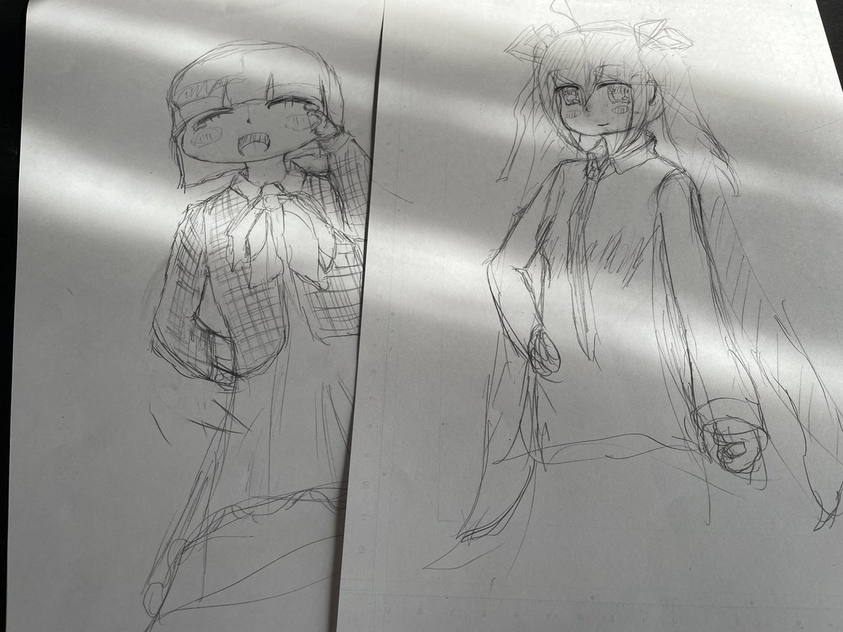 下書きはかけた 